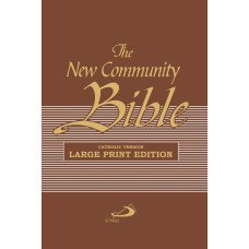 NCB LARGE PRINT, LEATHER PU, THUMB INDEX, GOLDEN EDGE - BROWN