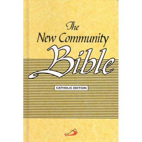 NEW COMMUNITY BIBLE POCKET EDITION HB- YELLOW
