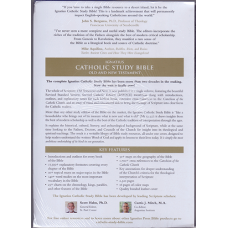 IGNATIUS CATHOLIC STUDY BIBLE OLD AND NEW TESTAMENT (HB)