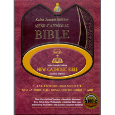 SAINT JOSEPH EDITION - NEW CATHOLIC BIBLE - GIANT PRINT (617/19BG)