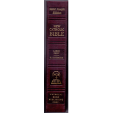SAINT JOSEPH EDITION - NEW CATHOLIC BIBLE - LARGE PRINT (614/19BG)