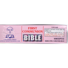 FIRST COMMUNION BIBLE - SAINT JOSEPH EDITION - 608/22FCG