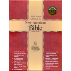SAINT JOSEPH EDITION OF THE NEW AMERICAN BIBLE (LARGE TYPE - ILLUSTRATED) 611/13B