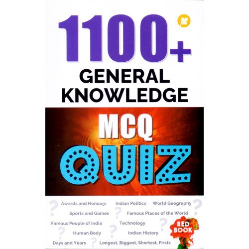 1100+ GENERAL KNOWLEDGE MCQ QUIZ - BLUE BOOK