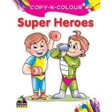 COPY N COLOUR - SUPER HEROES