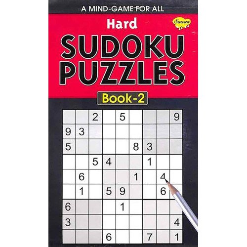 HARD SUDOKU PUZZLES BOOK - 2