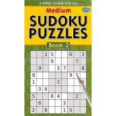 MEDIUM SUDOKU PUZZLES  BOOK -2