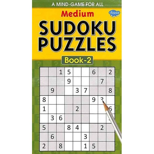 MEDIUM SUDOKU PUZZLES  BOOK -2