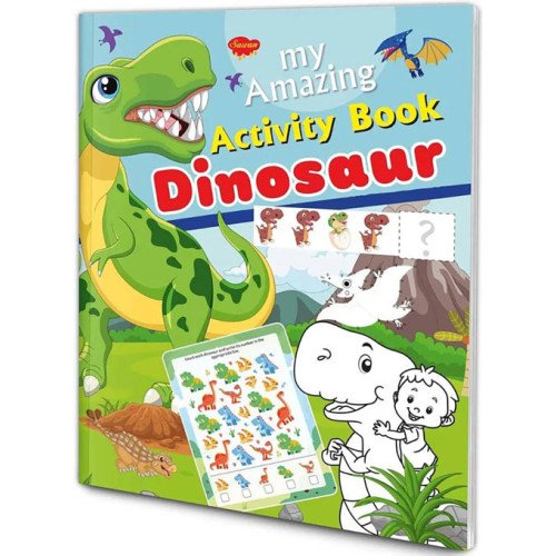 MY AMAZING ACTIVITY BOOK-DINOSAUR