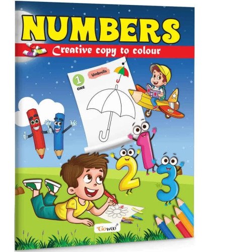 NUMBERS - CREATIVE COPY TO COLOUR