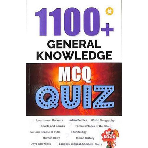 1100+ GENERAL KNOWLEDGE MCQ QUIZ - RED BOOK