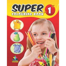 SUPER COLOURING  BOOK - 1