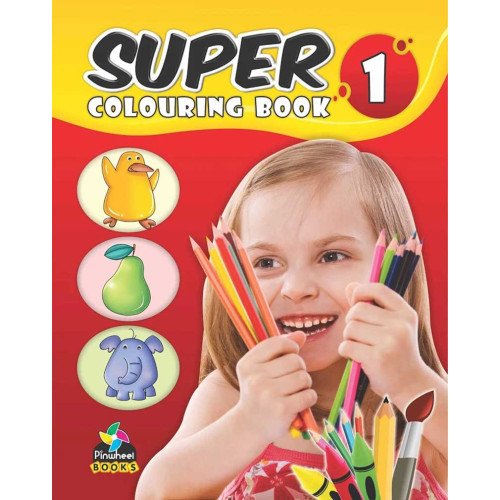 SUPER COLOURING  BOOK - 1