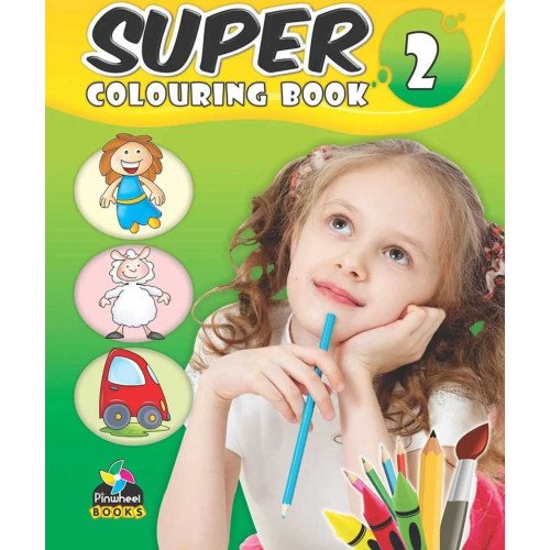 SUPER COLOURING  BOOK -2