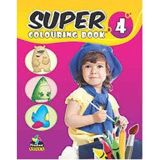 SUPER COLOURING  BOOK  -  4