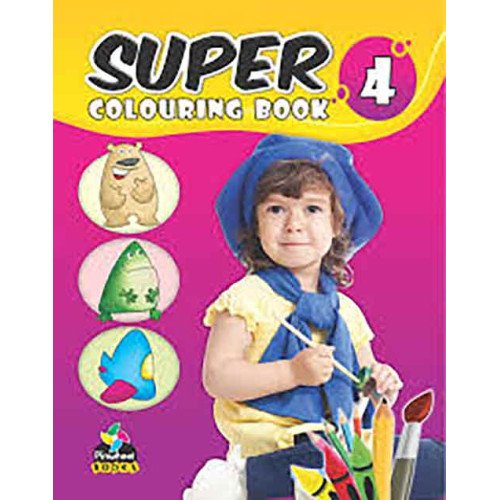 SUPER COLOURING  BOOK  -  4