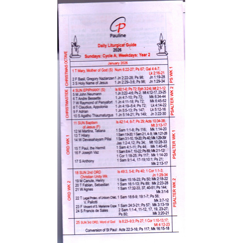 DAILY LITURGICAL GUIDE