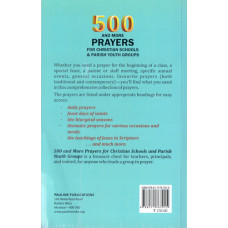 500 AND MORE PRAYERS FOR CHRISTAN SCHOOLS & PARISH YOUTH GROUPS