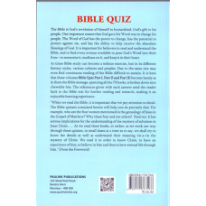 BIBLE QUIZ - 5000 PLUS QUESTONS & ANSWERS (PART I)