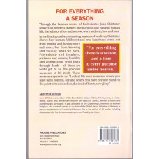 FOR EVERYTHING A SEASON FOR EVERYTHING A SEASON