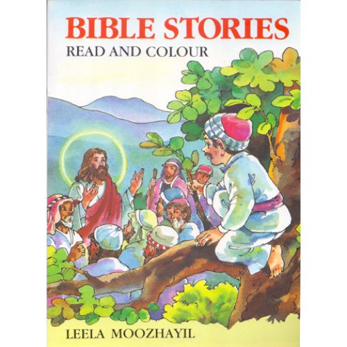 BIBLE STORIES (READ AND COLOUR)