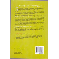 HOLDING ON AND LETTING GO