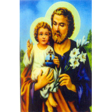 St Joseph Prayer Card 