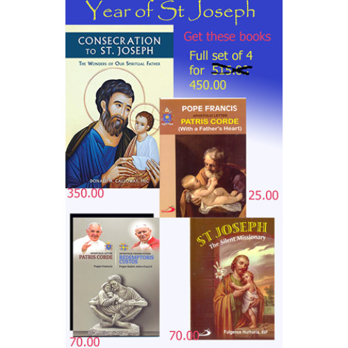 SET 6 St Joseph Books Set of 4