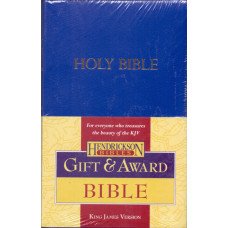 KJV HOLY BIBLE GIFT  & AWARD BIBLE  - BLUE
