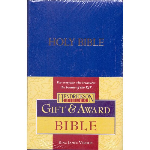 KJV HOLY BIBLE GIFT  & AWARD BIBLE  - BLUE