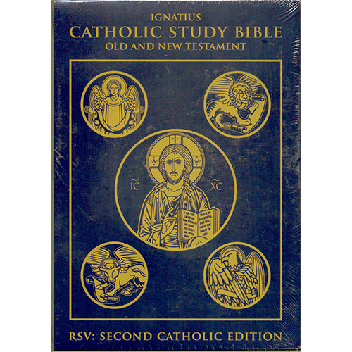 IGNATIUS CATHOLIC STUDY BIBLE OLD AND NEW TESTAMENT (LEATHER)